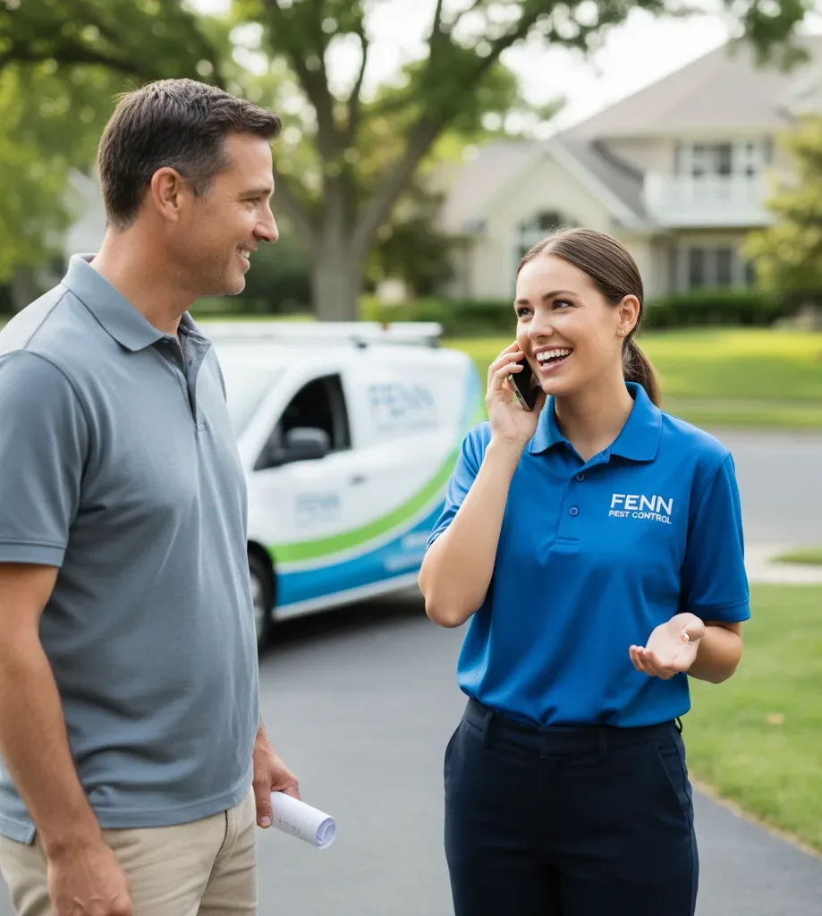 Fenn Pest Control customer support in Petersburg